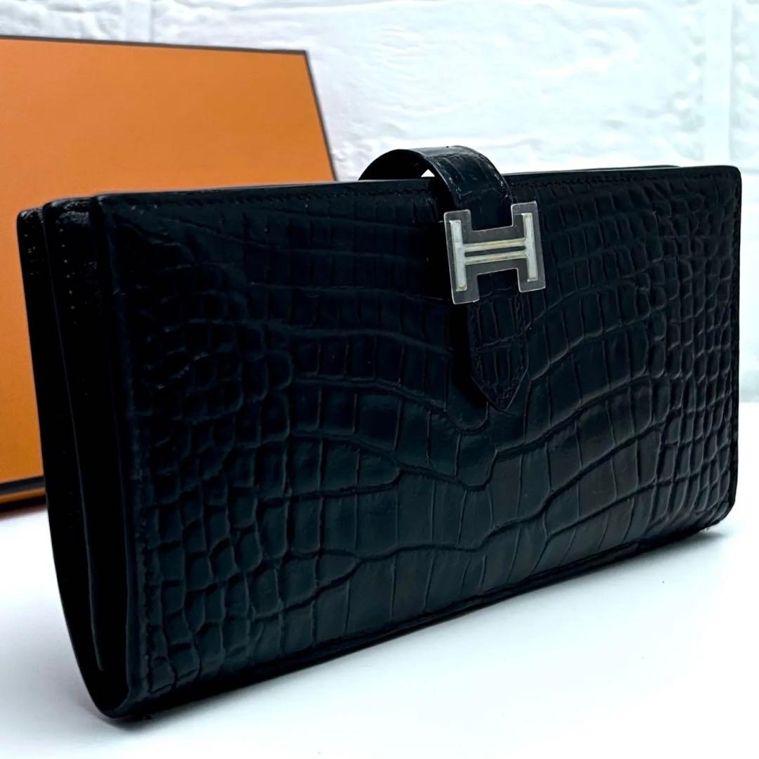 【値下げ不可】早い者勝ちHERMES ベアンスフレクロコダイルブラック