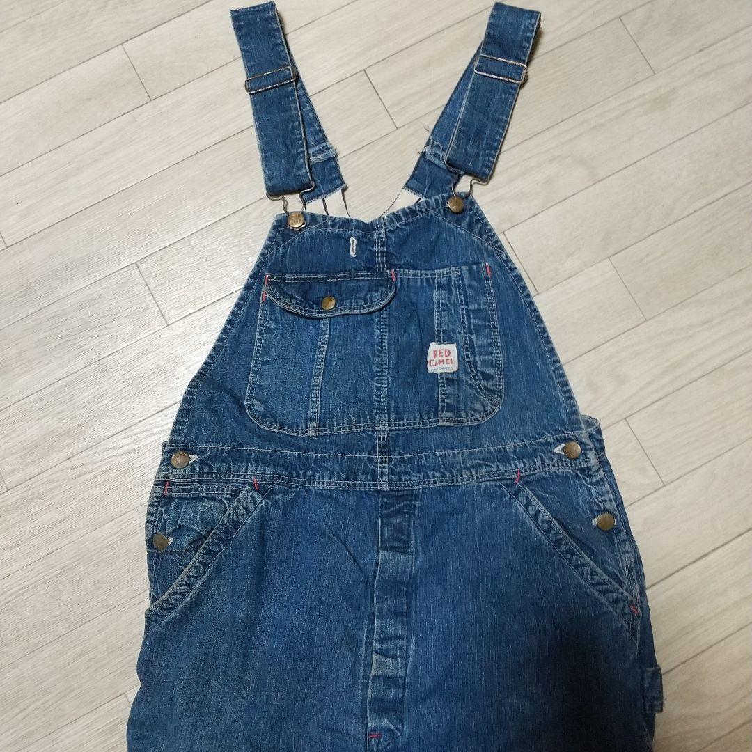 50～60s RED CAMEL デニムオーバーオール ヴィンテージ