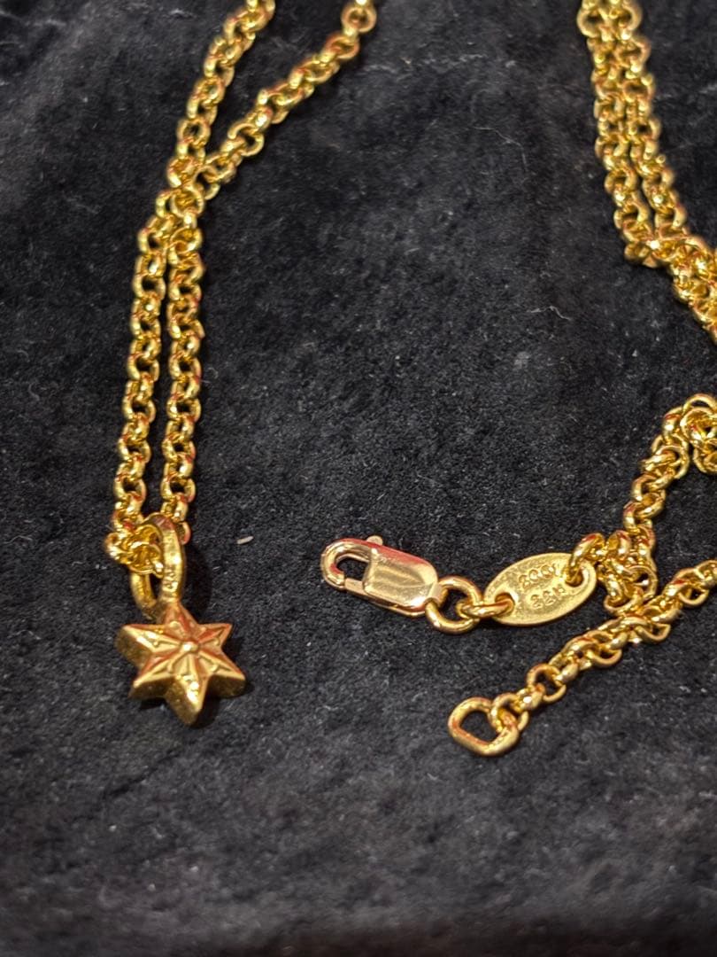 クロムハーツ スターチャーム&チェーン ネックレス