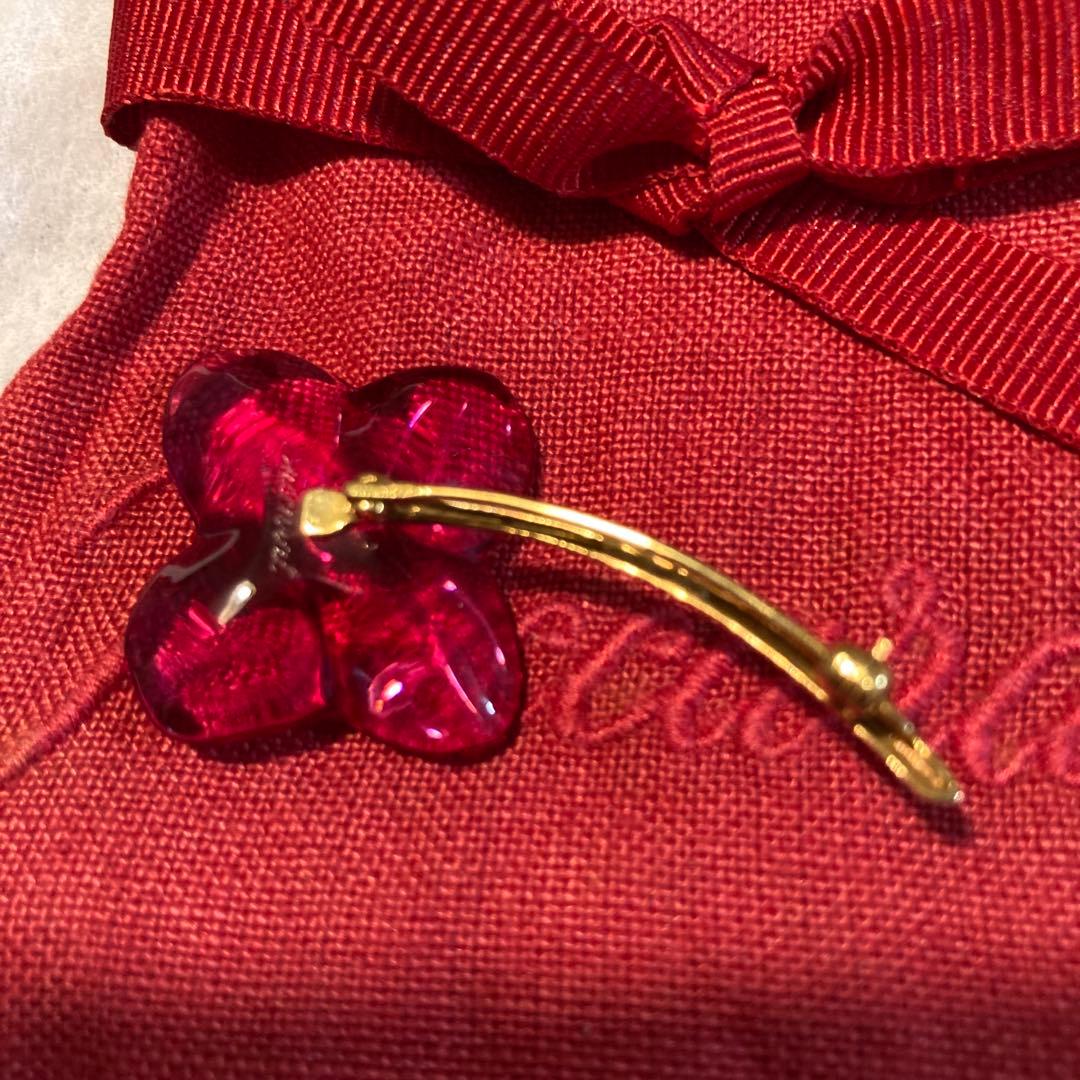 baccarat バカラ オルテンシア ブローチ