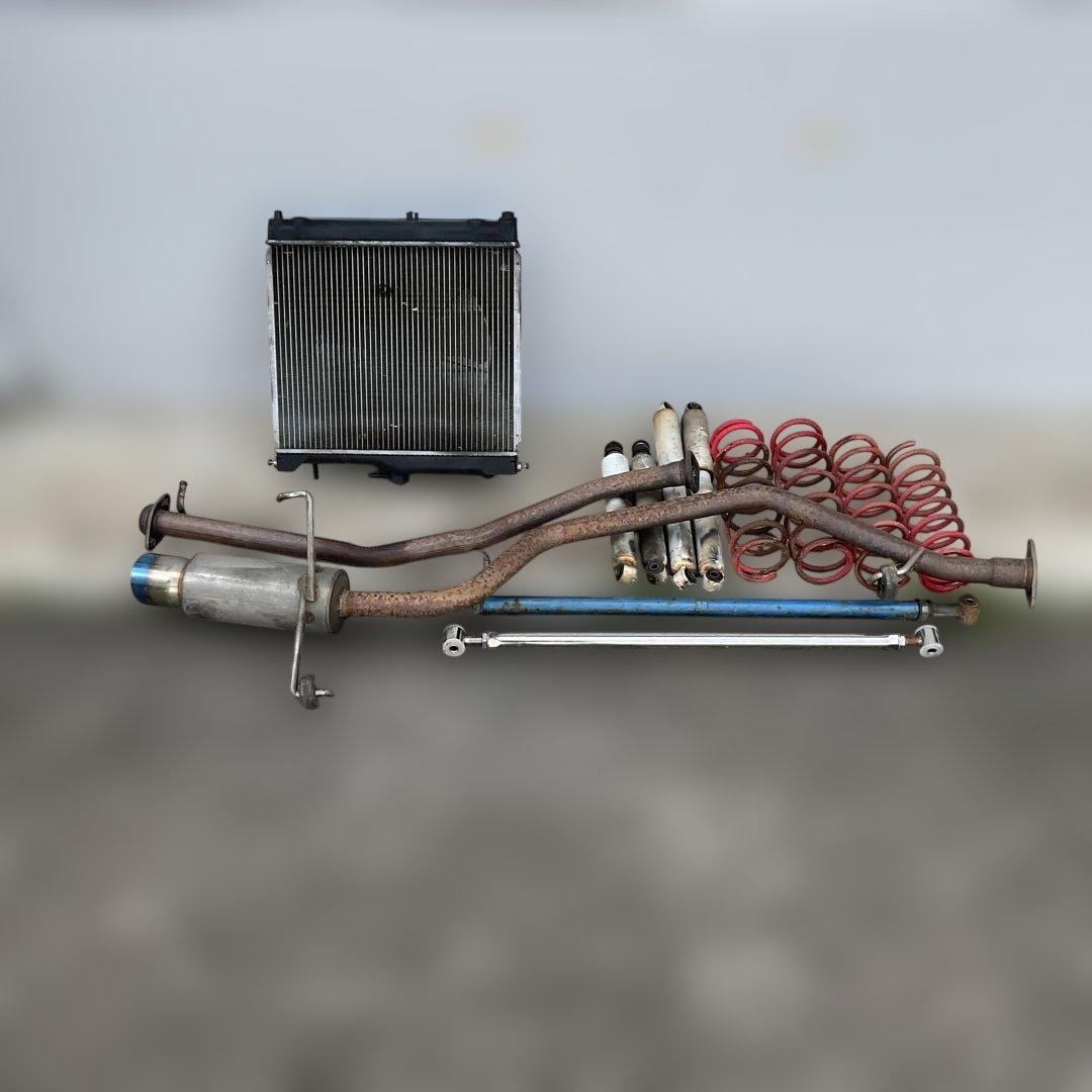 ジムニーＪＢ23用マフラーその他中古パーツ　‼️ラオウ出品品❣️