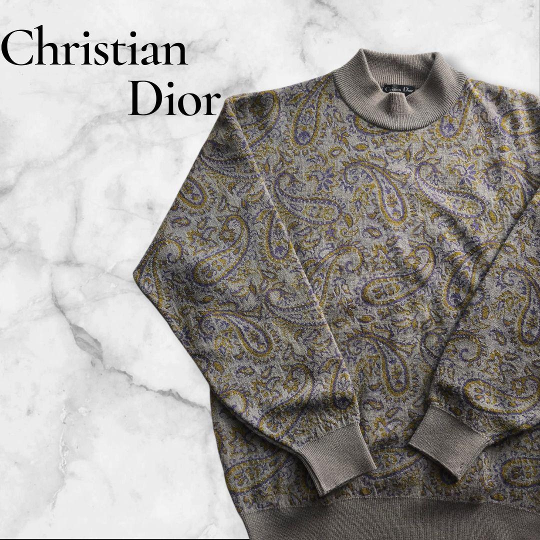 ヴィンテージ　90s Christian Dior イズリー ウールニット