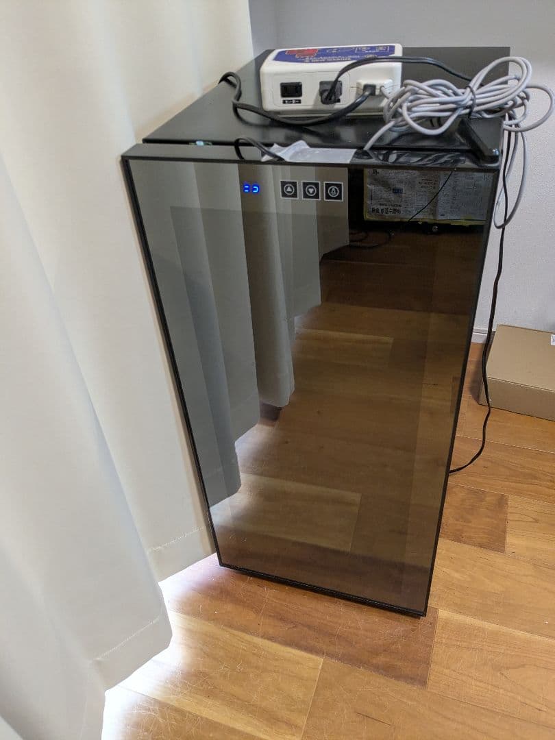 ☆ワインセラー☆クワガタ カブトムシ 電子サーモ 菌糸ビン 幼虫飼育 ブリード