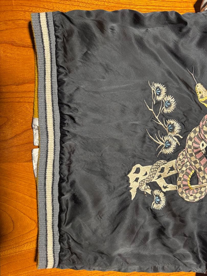 未使用 テーラー東洋 60周年 スカジャン スネーク 蛇 特大 TT15808