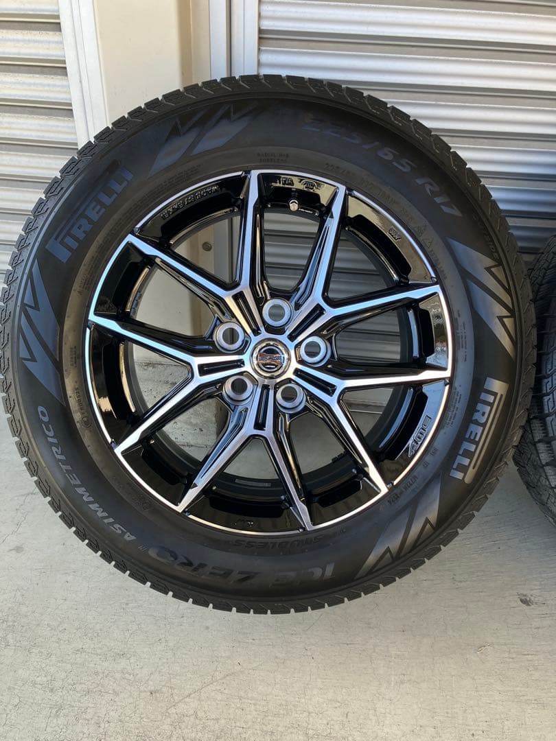 40系アルファード スタッドレスタイヤ ホイールセット 225/65R17
