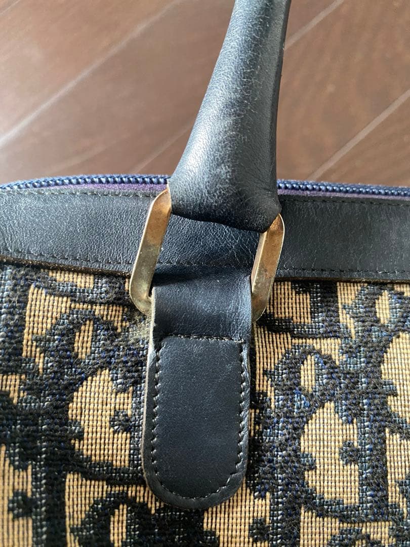 Christian Dior vintage ミニボストンバッグ トロッター柄