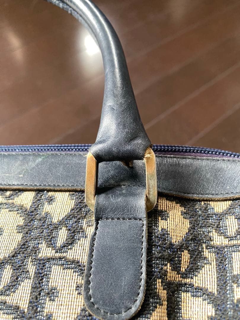 Christian Dior vintage ミニボストンバッグ トロッター柄