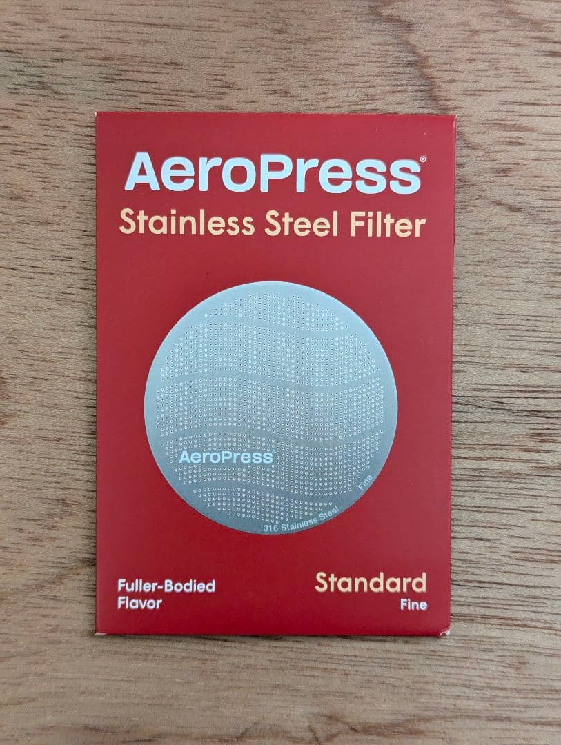 AeroPress コーヒーメーカー ステンレスフィルター付き