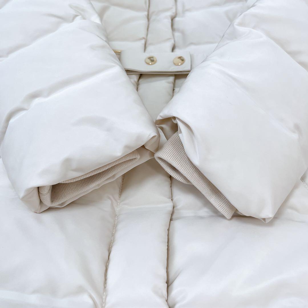 新品タグ付　今期　ZARA ベルト付き撥水加工ダウンコート