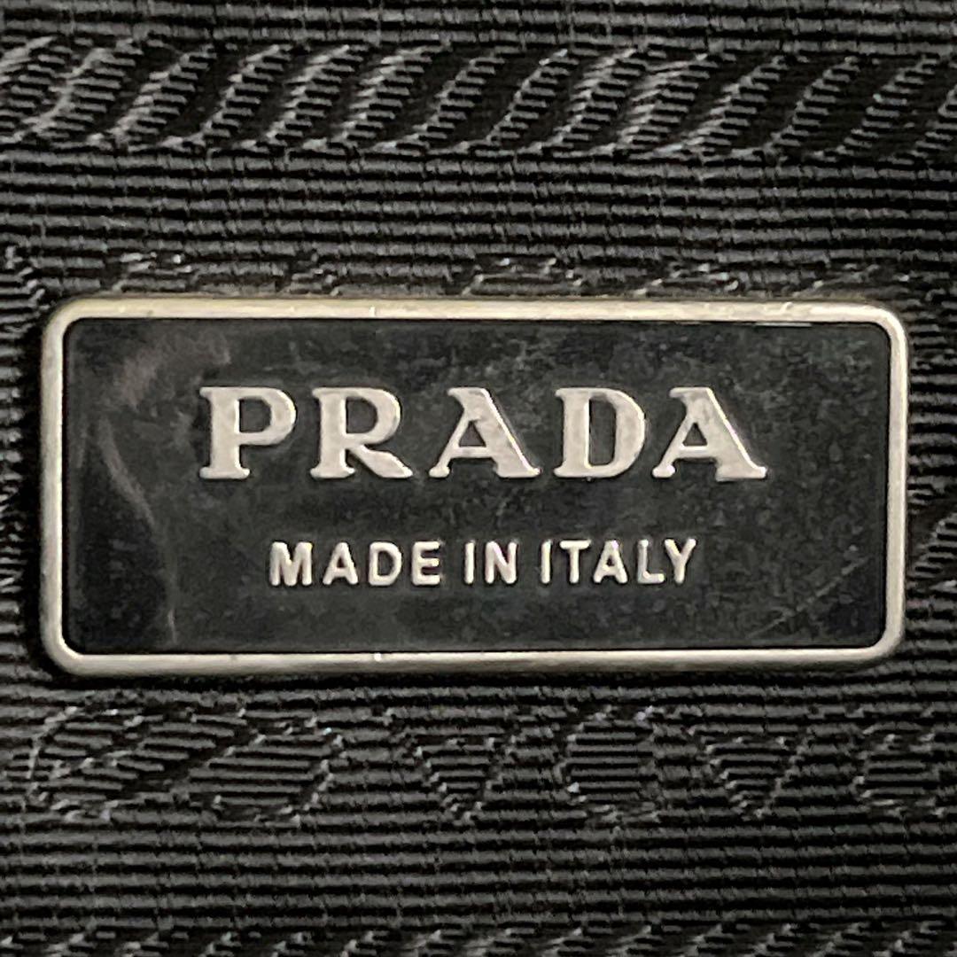 PRADA ハンドバッグ　三角ロゴ　トートバッグ　黒　テスートナイロン　y2k