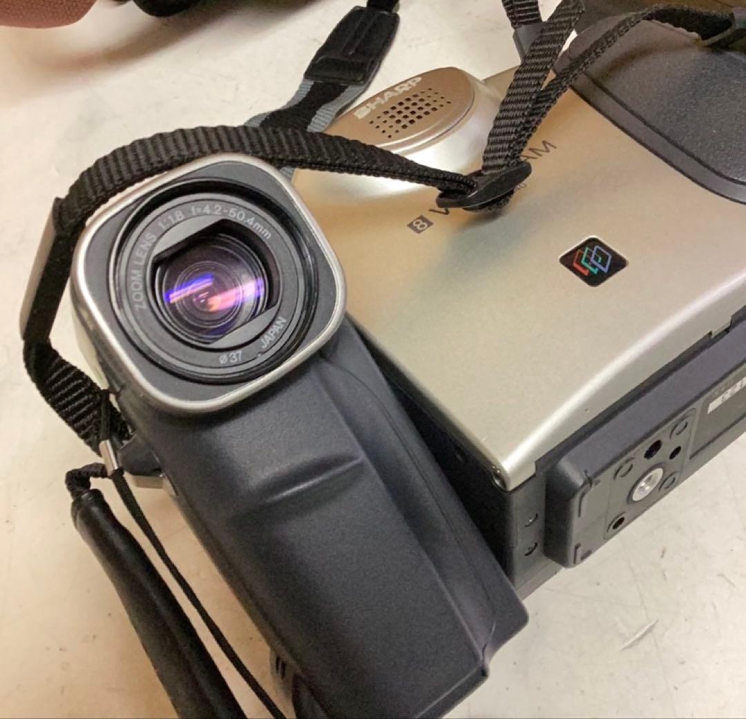 ビデオカメラセット バッグ付属 動作未確認 (O66）