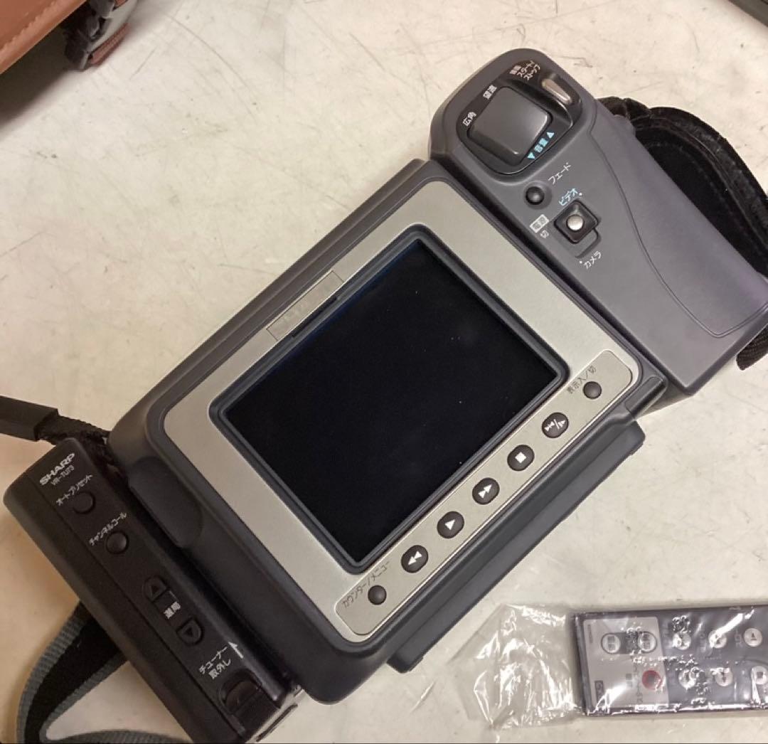 ビデオカメラセット バッグ付属 動作未確認 (O66）