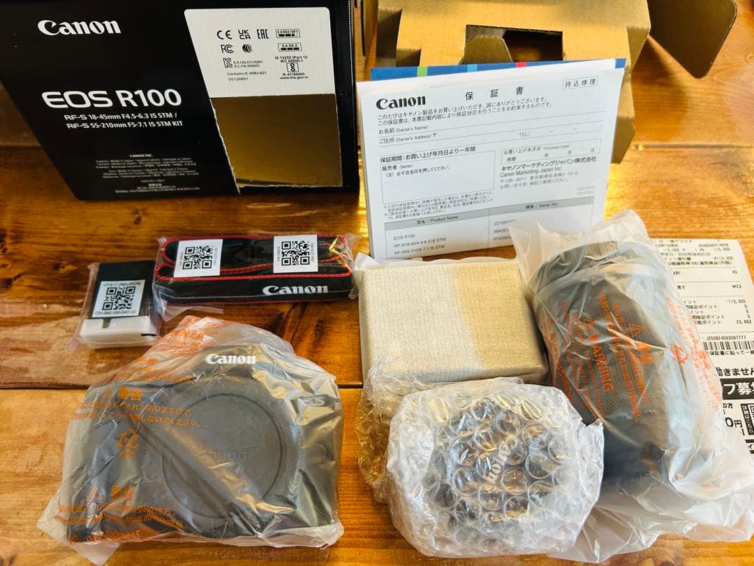 [新品未使用]Canon EOS R100