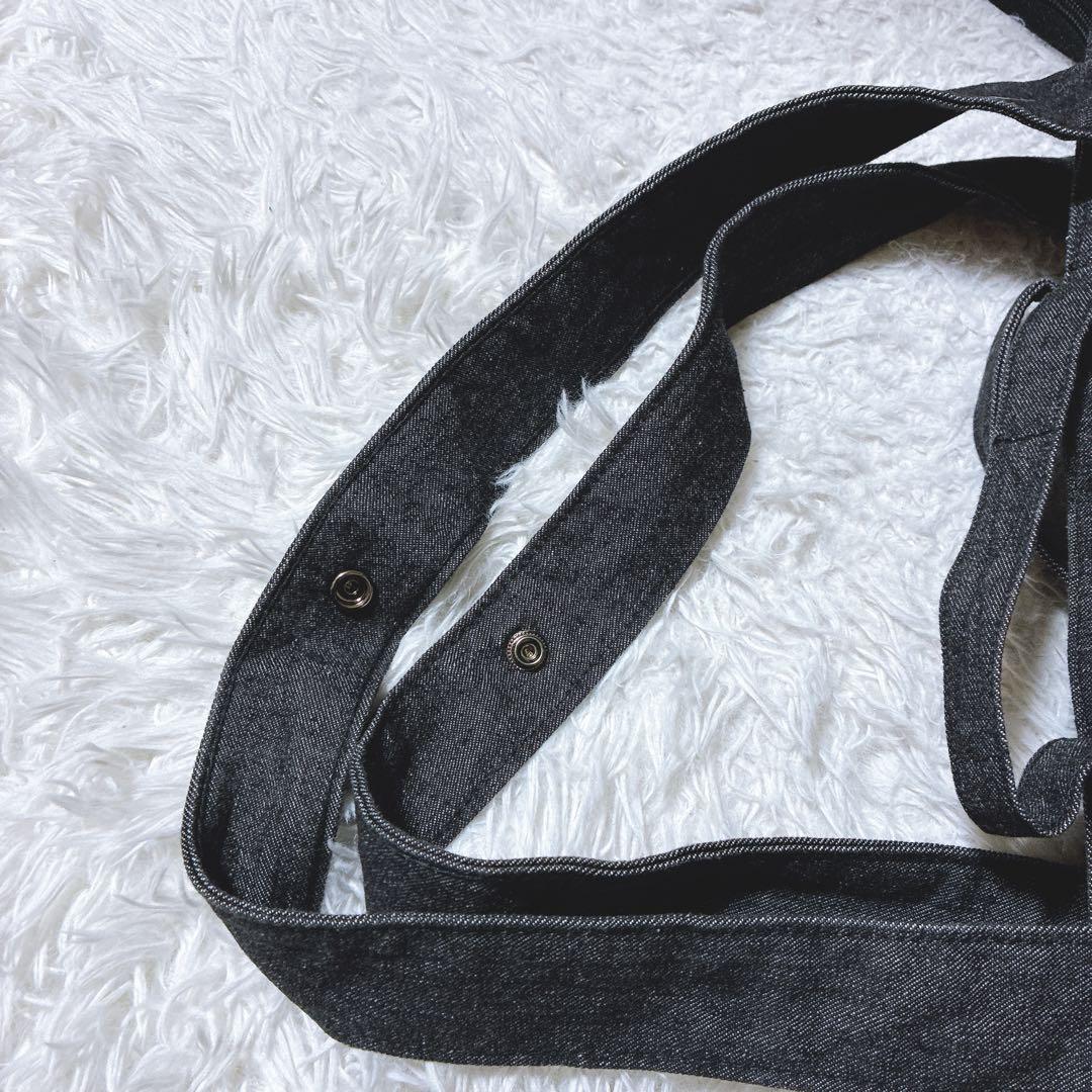 olive ⭐️ハンティングワールド　デニムトートバッグ　エンボスロゴ