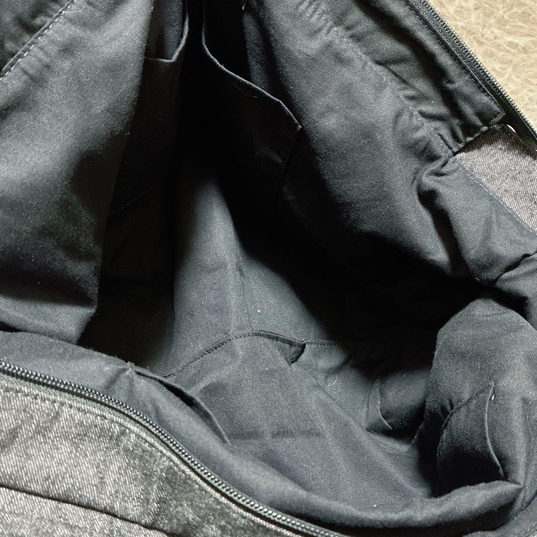 olive ⭐️ハンティングワールド　デニムトートバッグ　エンボスロゴ