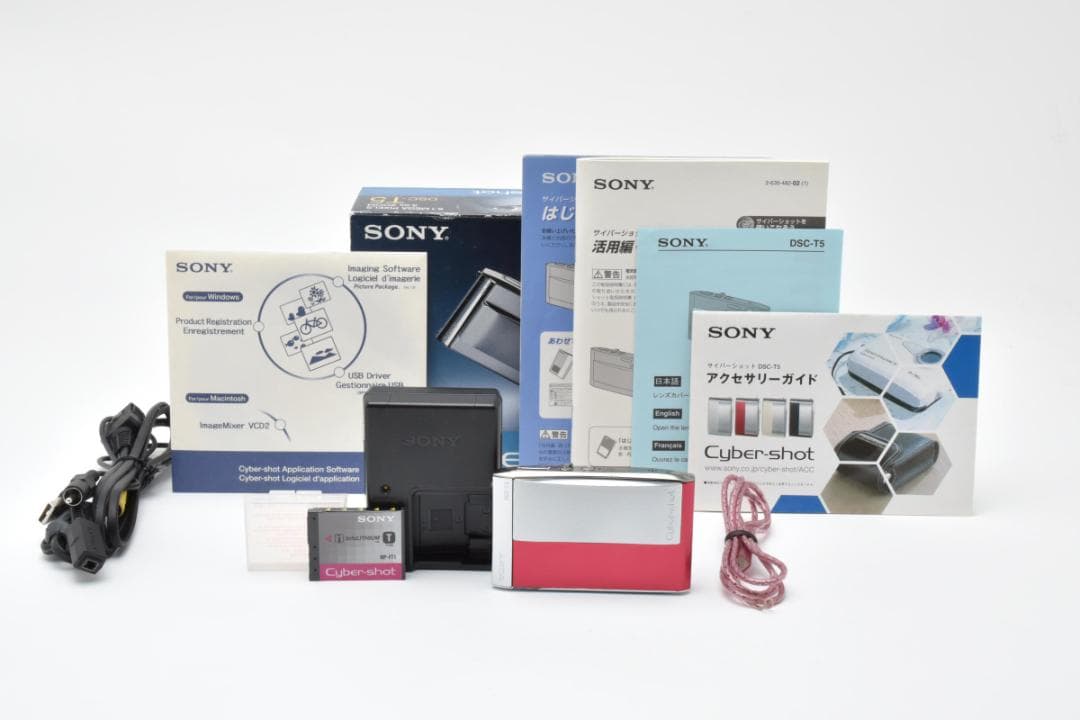 【お値下げ歓迎・美品】SONY Cyber-shot DSC-T5 レッド