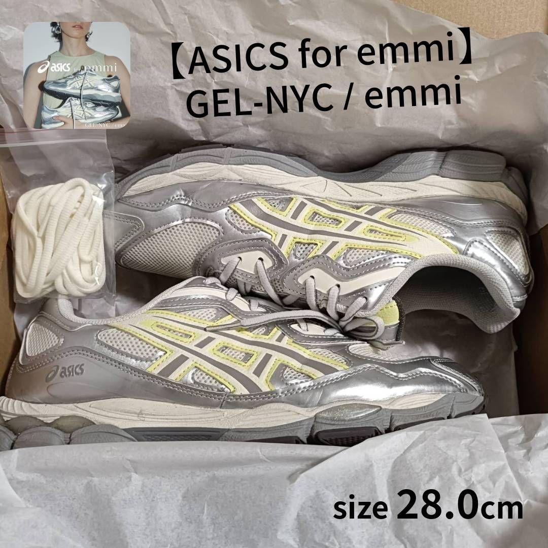 k*t様 ASICS for emmi GEL-NYC WHITE/YELLOW