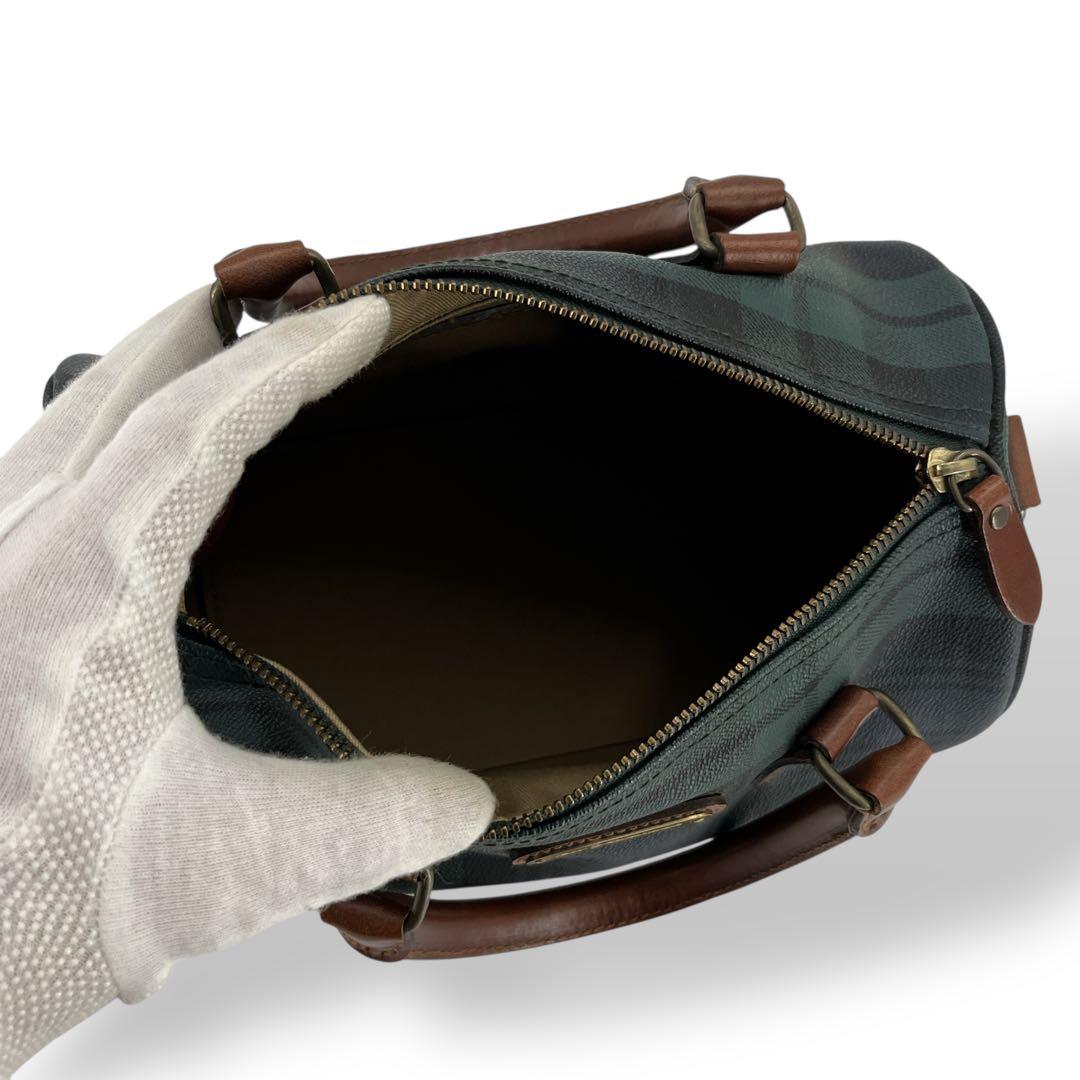 オールド　ポロラルフローレン　ミニボストン　ブラックウォッチ　チェック　グリーン