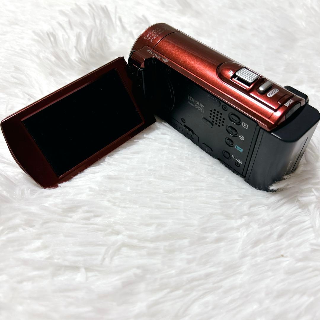 ✨極美品✨SONY ビデオカメラ ハンディカム HDR-CX170 レッド