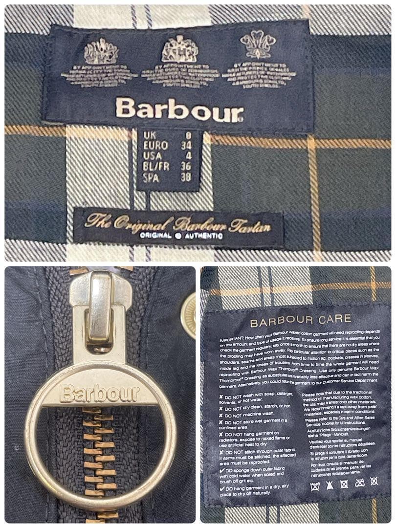 一級品✨Barbour バブアー フード付　モッズコート　未使用タグ付　y2k