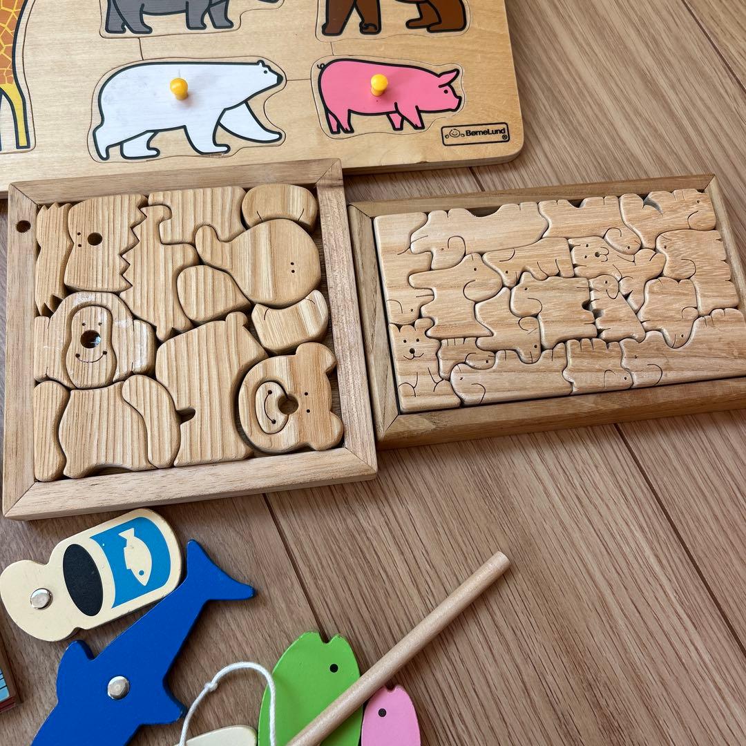 値下げ⭐︎美品ボーネルンド⭐︎エドインター木製玩具おもちゃまとめ売り