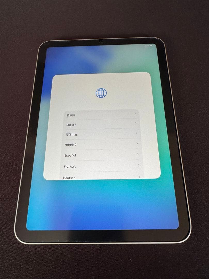 いいね感謝ちょっと値引き美品iPad mini6世代　64GB バッテリー91%