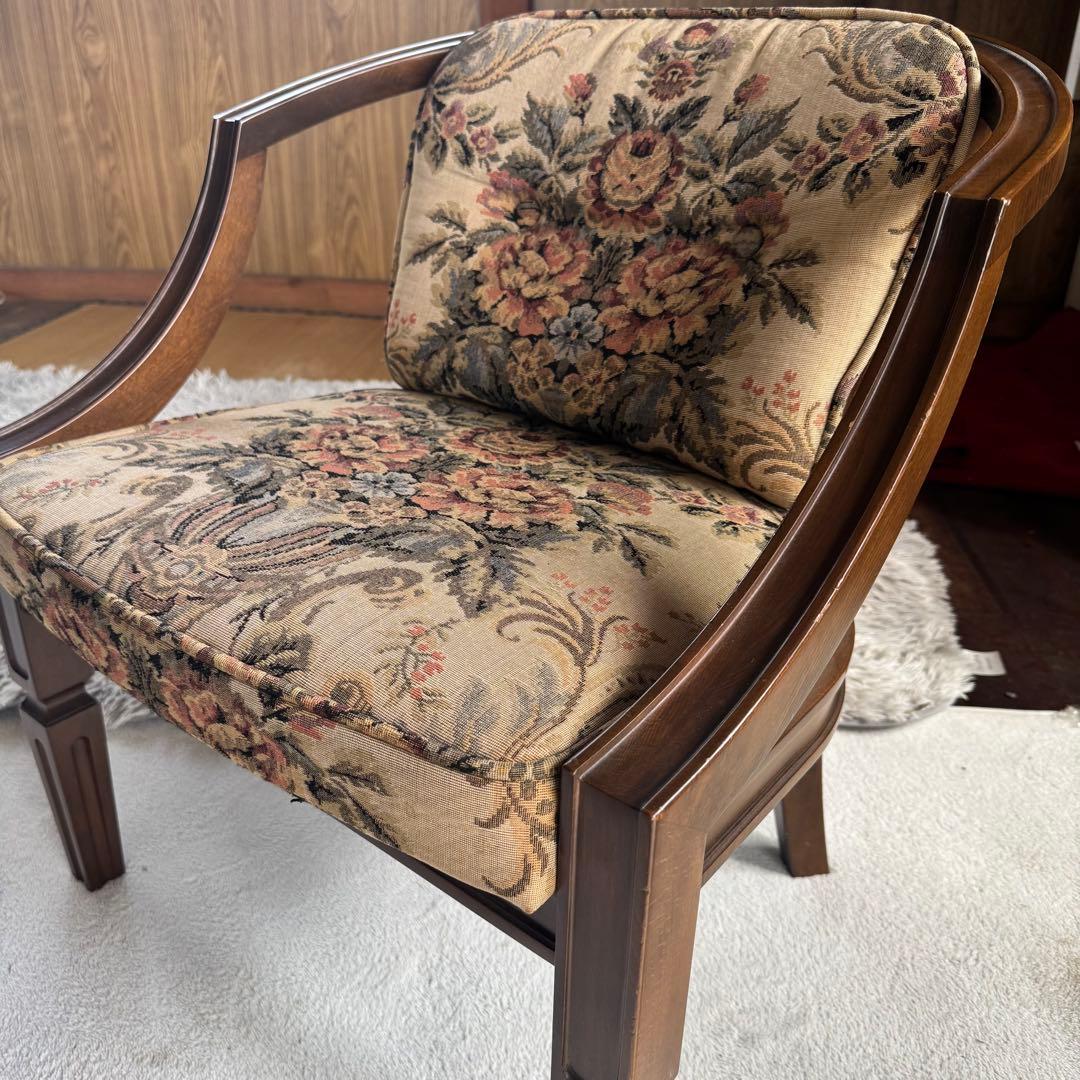 美品★最高級アームチェア★カリモクdomani/ドマーニ 4脚セット　椅子　④