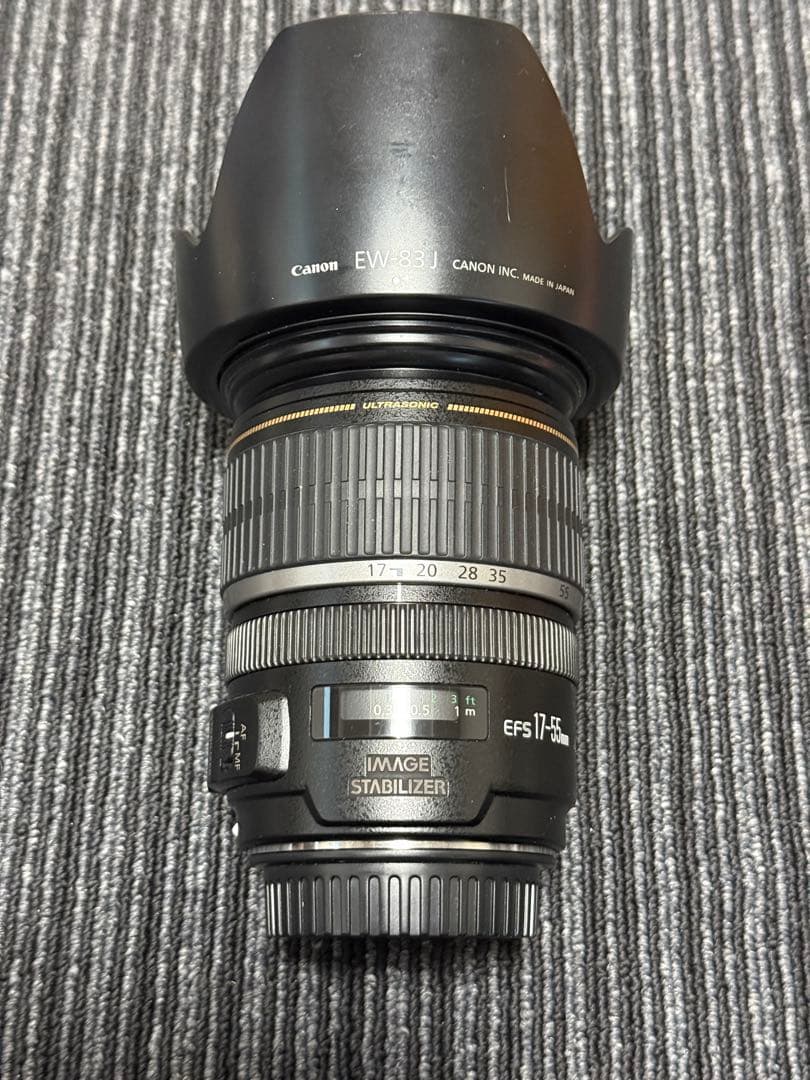EF-S17-55mm F2.8 IS USM フィルター フード付き
