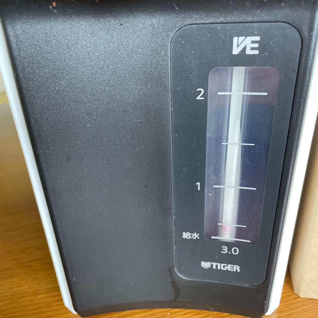 TIGER とくこさんPIQ-A301 W 3.0L ホワイト23年製電気ポット