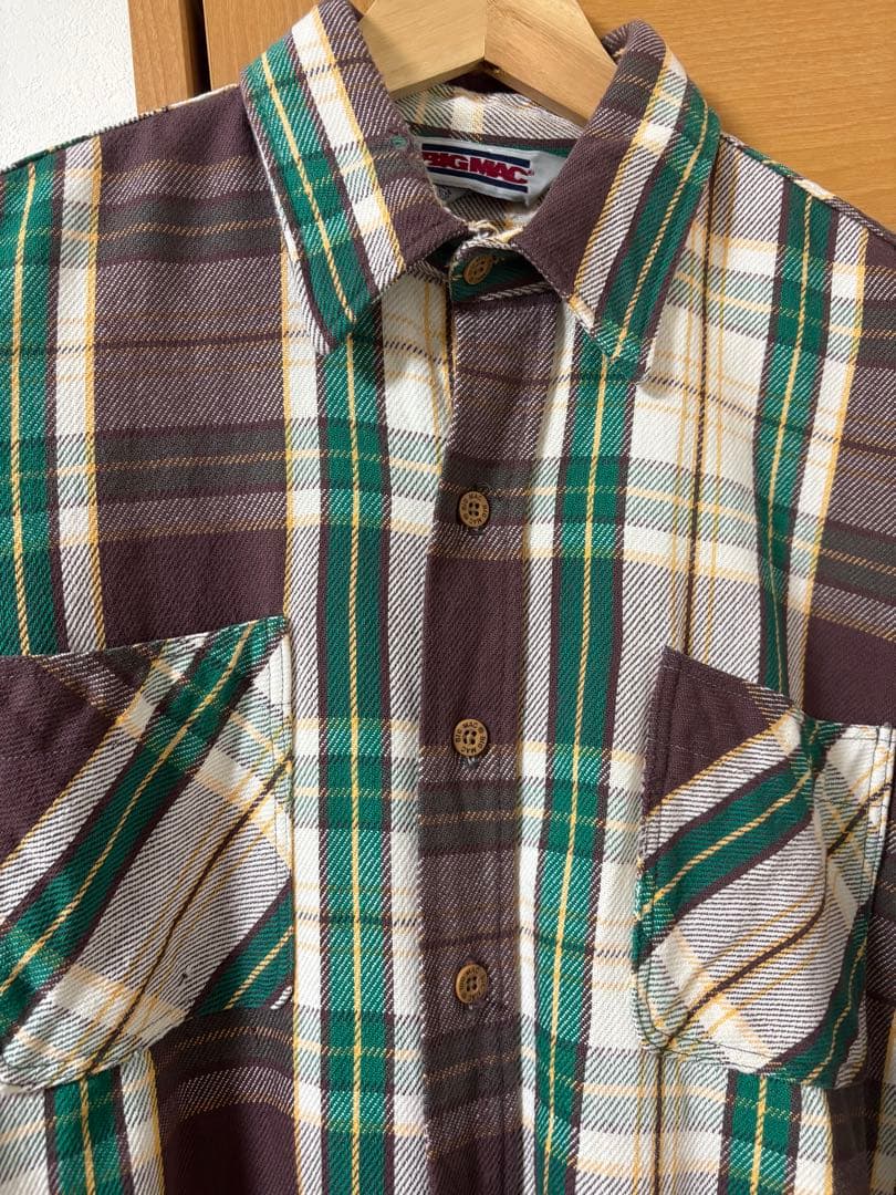 BIG MAC ネルシャツ