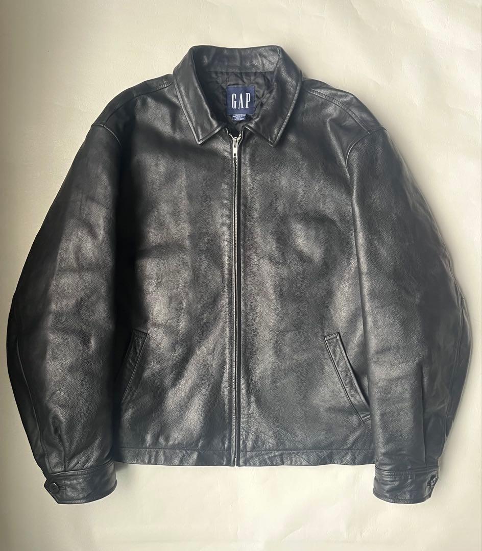 gap レザージャケット L ギャップ old 海外企画
