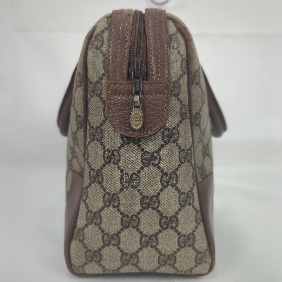 GUCCI グッチ GG柄 レザー ハンドバッグ ミニボストンバッグ