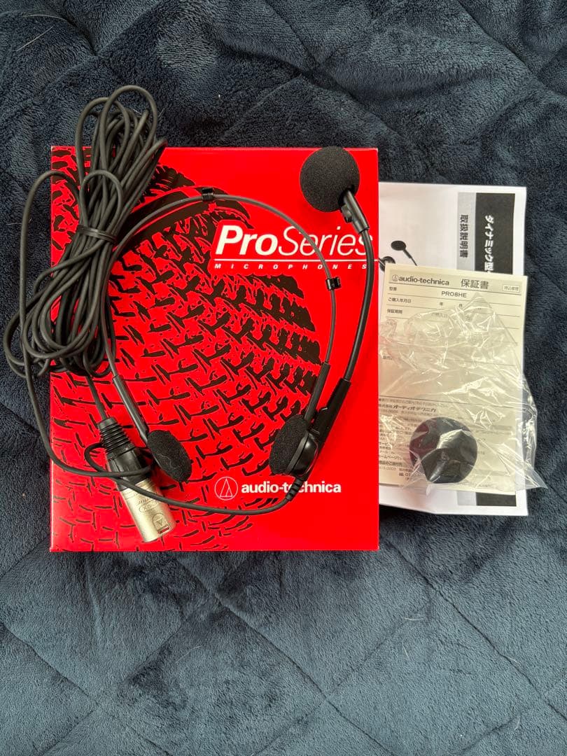 audio-technica PRO8HEダイナミックマイク ヘッドセットマイク