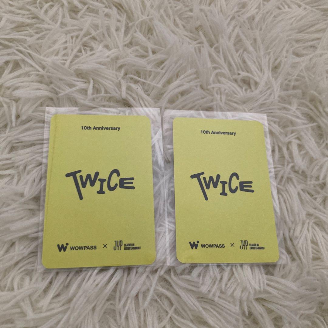 TWICE WOWPASS 10周年記念 限定トレカ ミナ ワオパス　トレカ