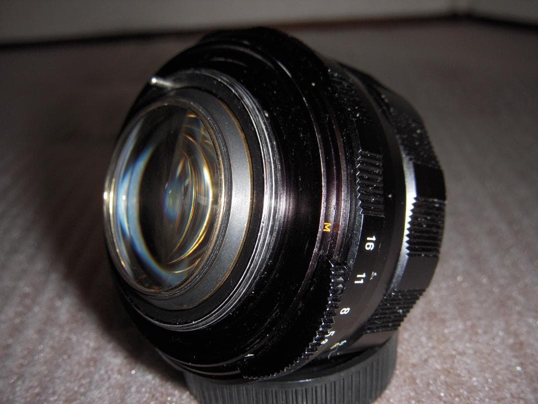 Super-Takumar 50mm f1.4（８枚玉）+ ペンタックス SP