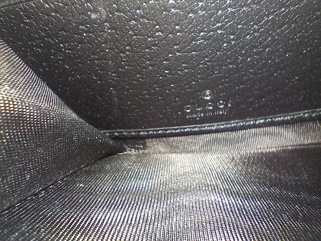 GUCCI GGパターン ブラック 長財布