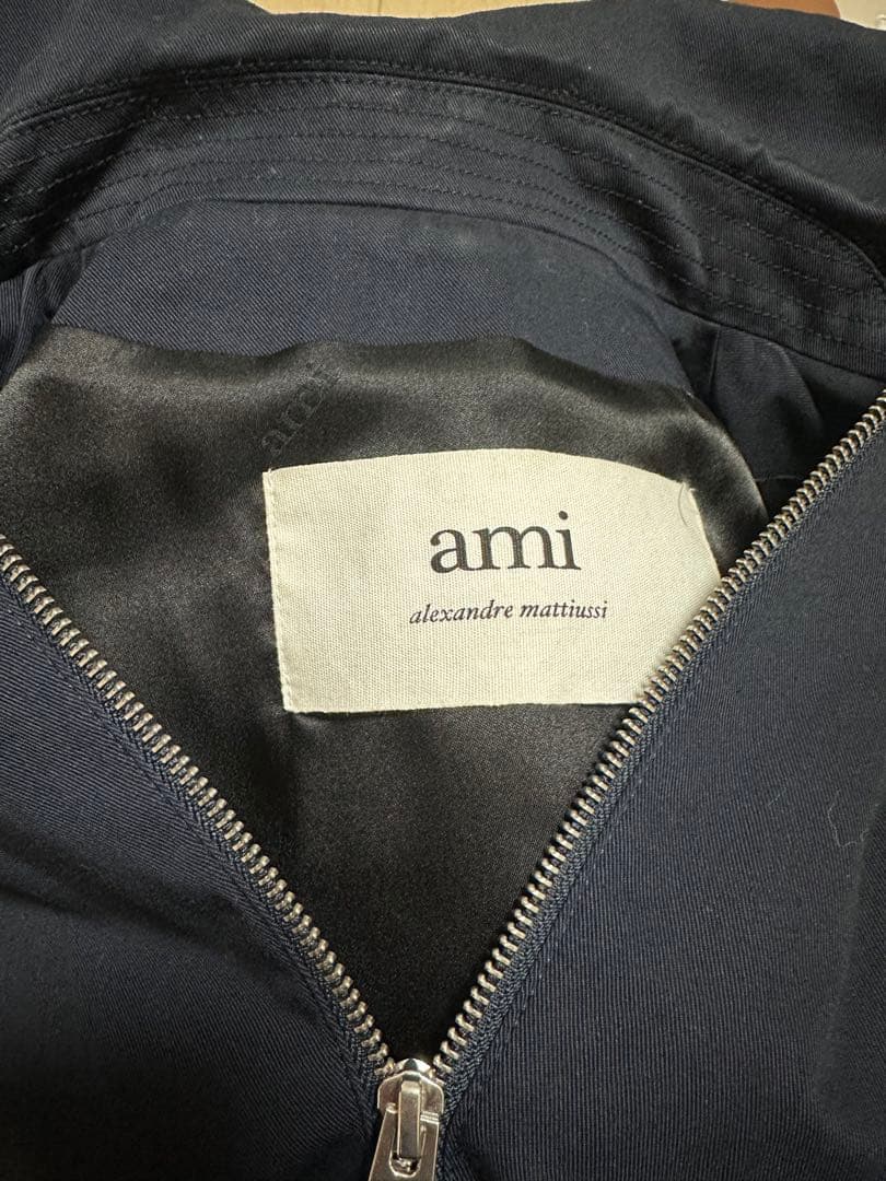 【梅干し】　ami ネイビー ジャケット