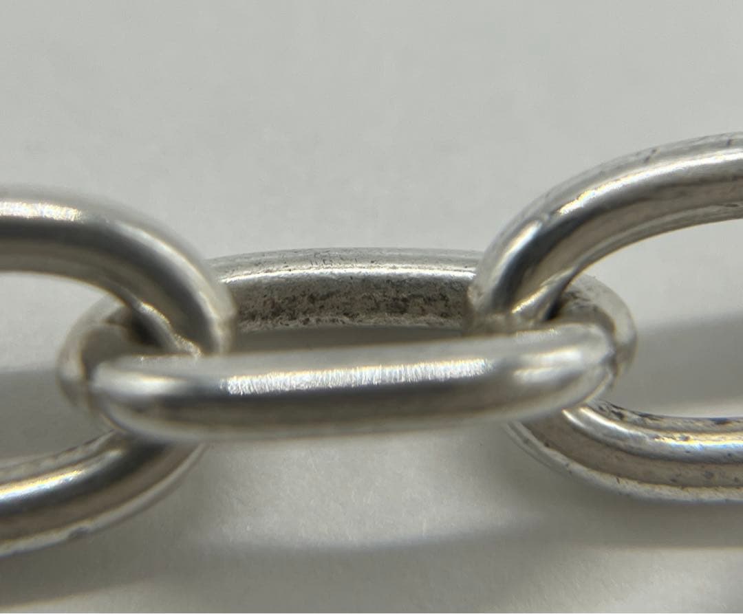 グッチ GUCCI オーバルリンクチェーンブレスレット ホースビット メキシコ製