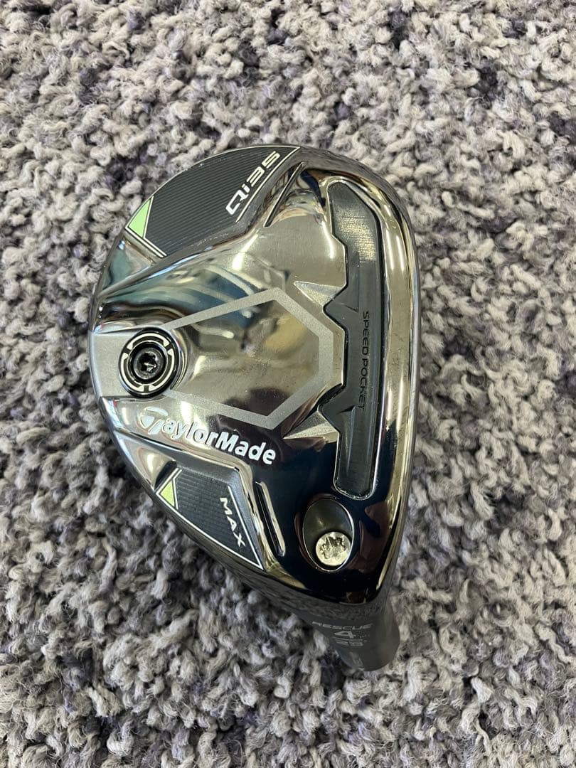 激レア美品　テーラーメイドQI35 MAX スリーブ対応品　4UT 23°