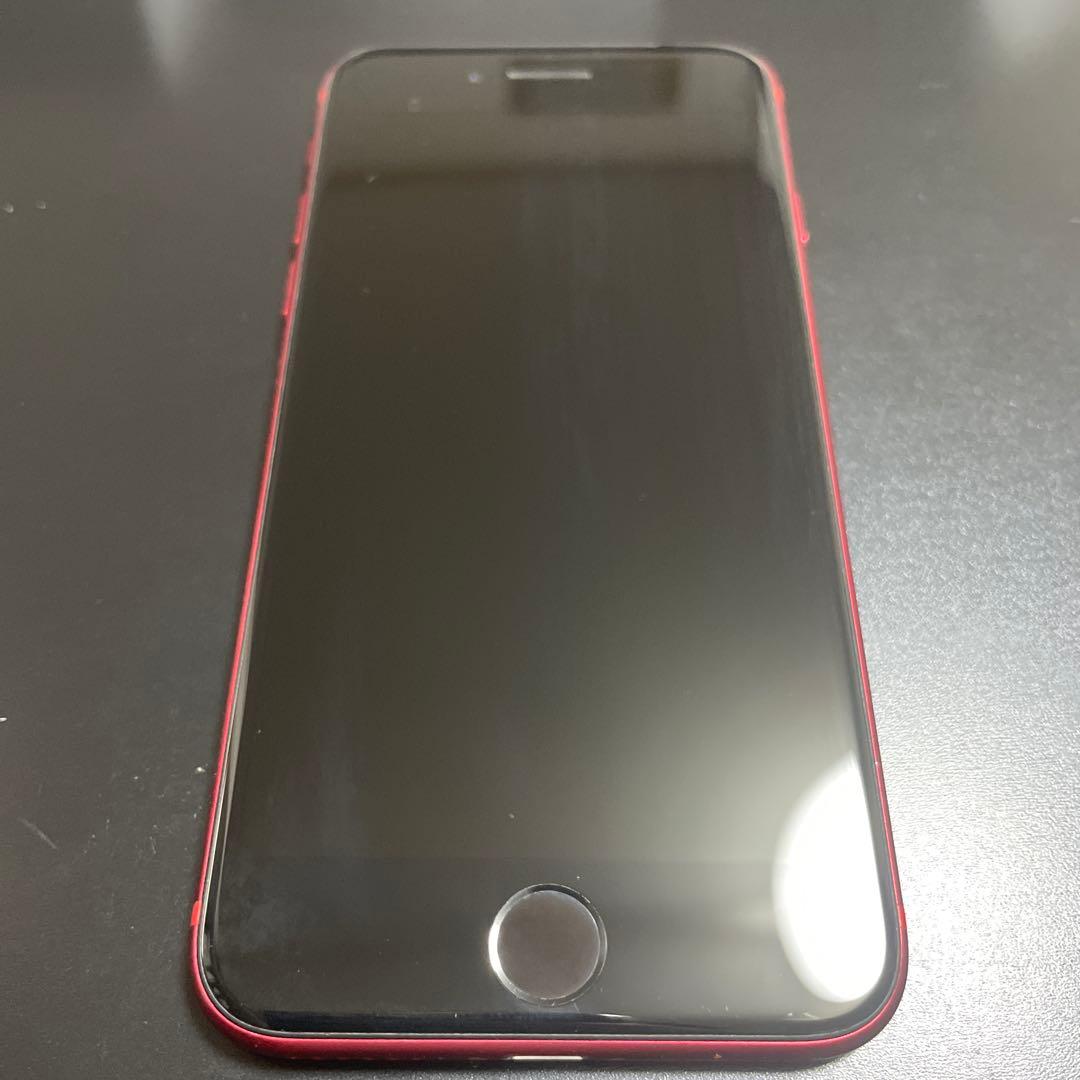【値下げしました】iPhone se2 本体 128GB レッド　箱付き