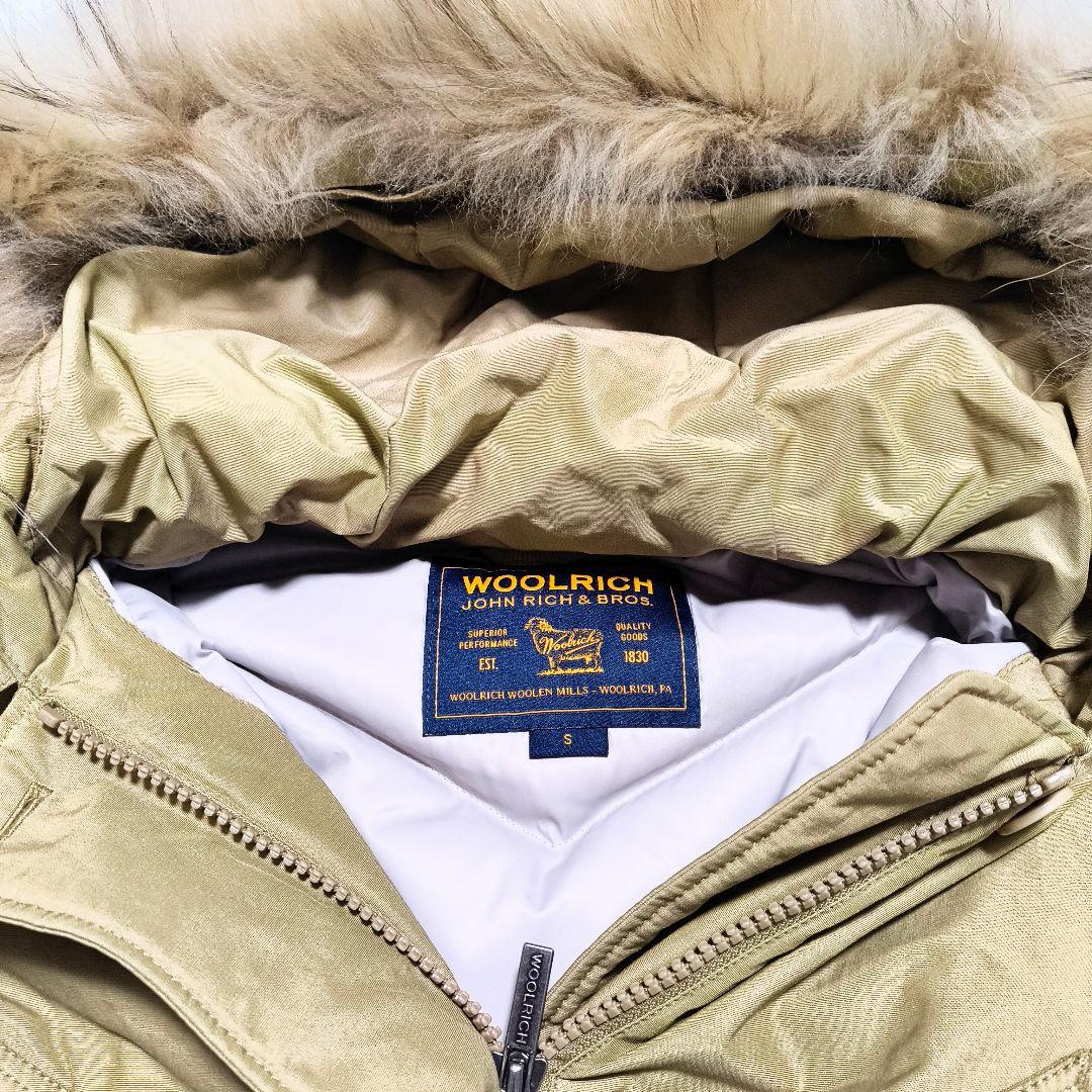 ウールリッチ✨アークティックパーカー ダウンコート 2way ベージュ S