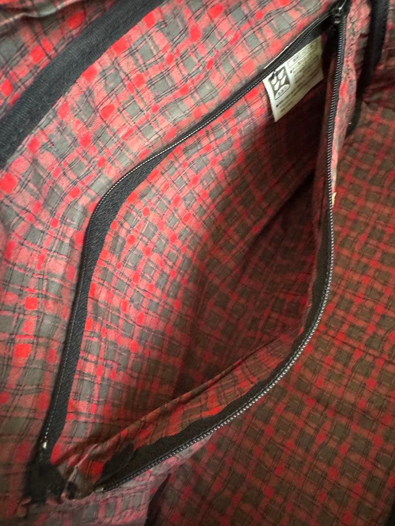 Vivienne Westwood ボストンバッグ ウールレッドチェック バッグ