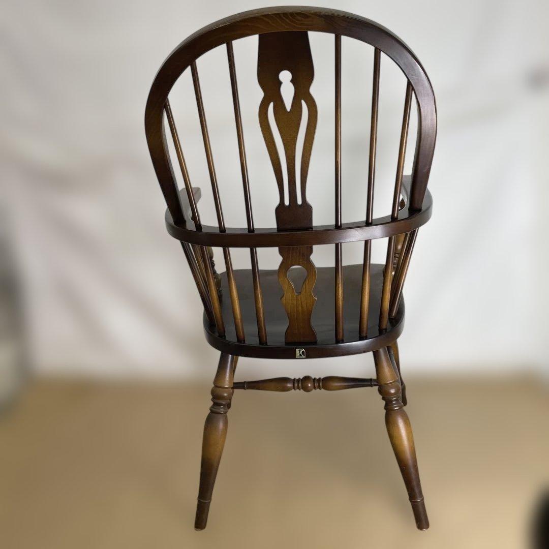 最終値下げ！　ウインザーチェアー　キツツキ　国産　飛騨産業　01