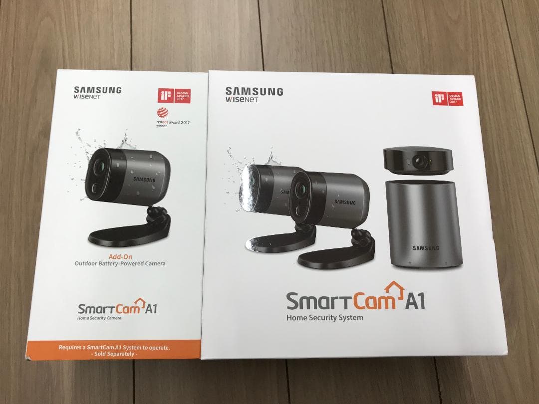 防犯カメラ　SmartCam　A1　(スペシャルセット) 　日本語説明書付