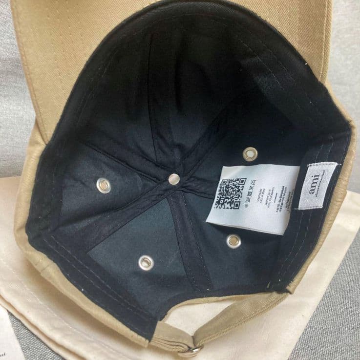 AMI Alexandre Mattiussi ベースボールキャップ ハート刺繍