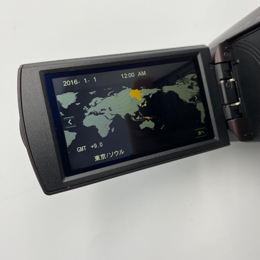 【超美品 付属品完備】SONY ハンディカム HDR-CX675 ブラウン