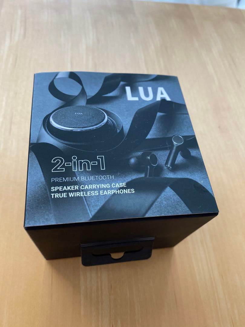 LUA ワイヤレスイヤホン ✻スピーカー付き充電器