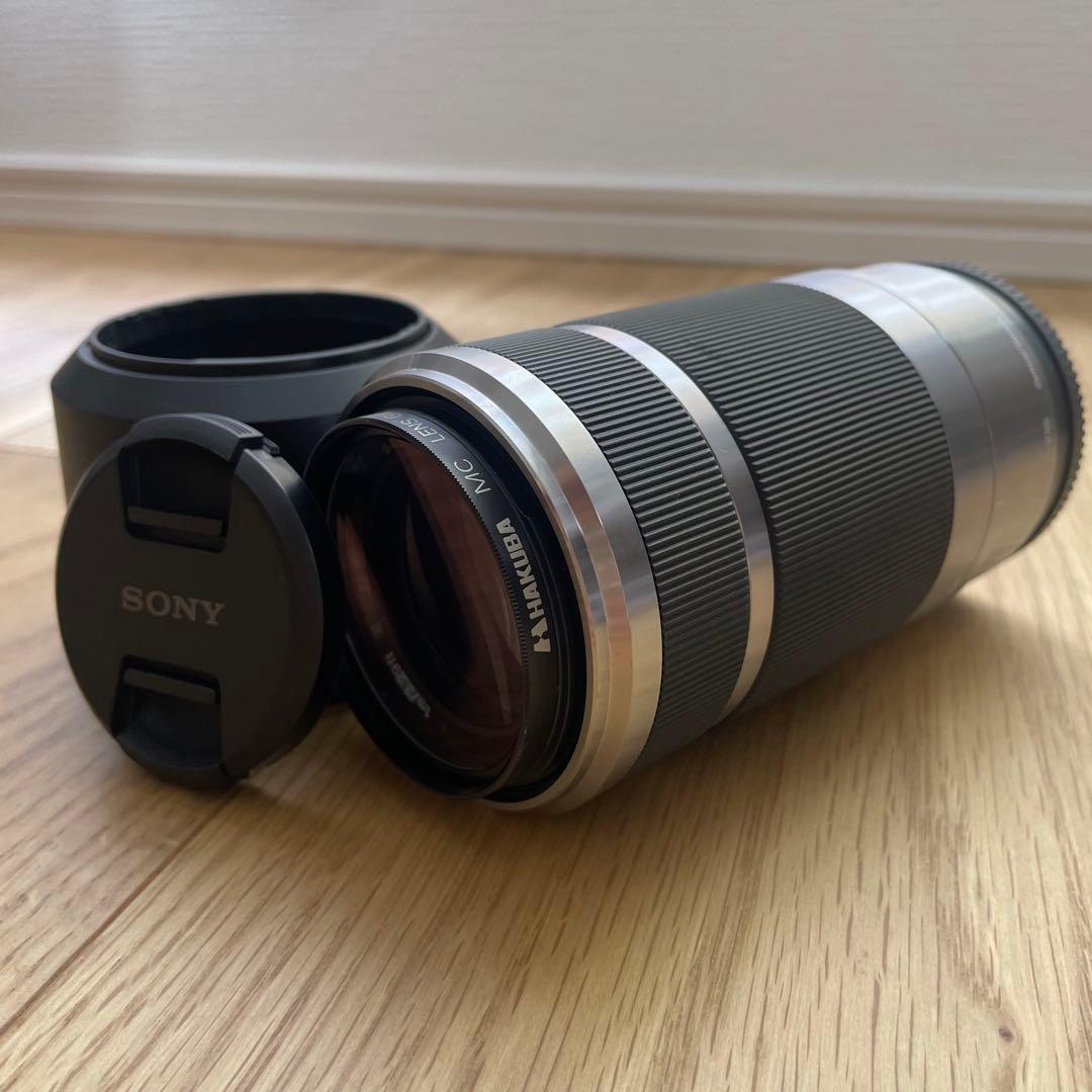 SONY 望遠ズームレンズ SEL55210(レンズカバーセット)