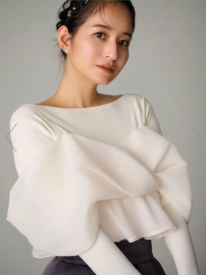 【新品未使用】CELFORD カシュクール キャミ セット ニット プルオーバー