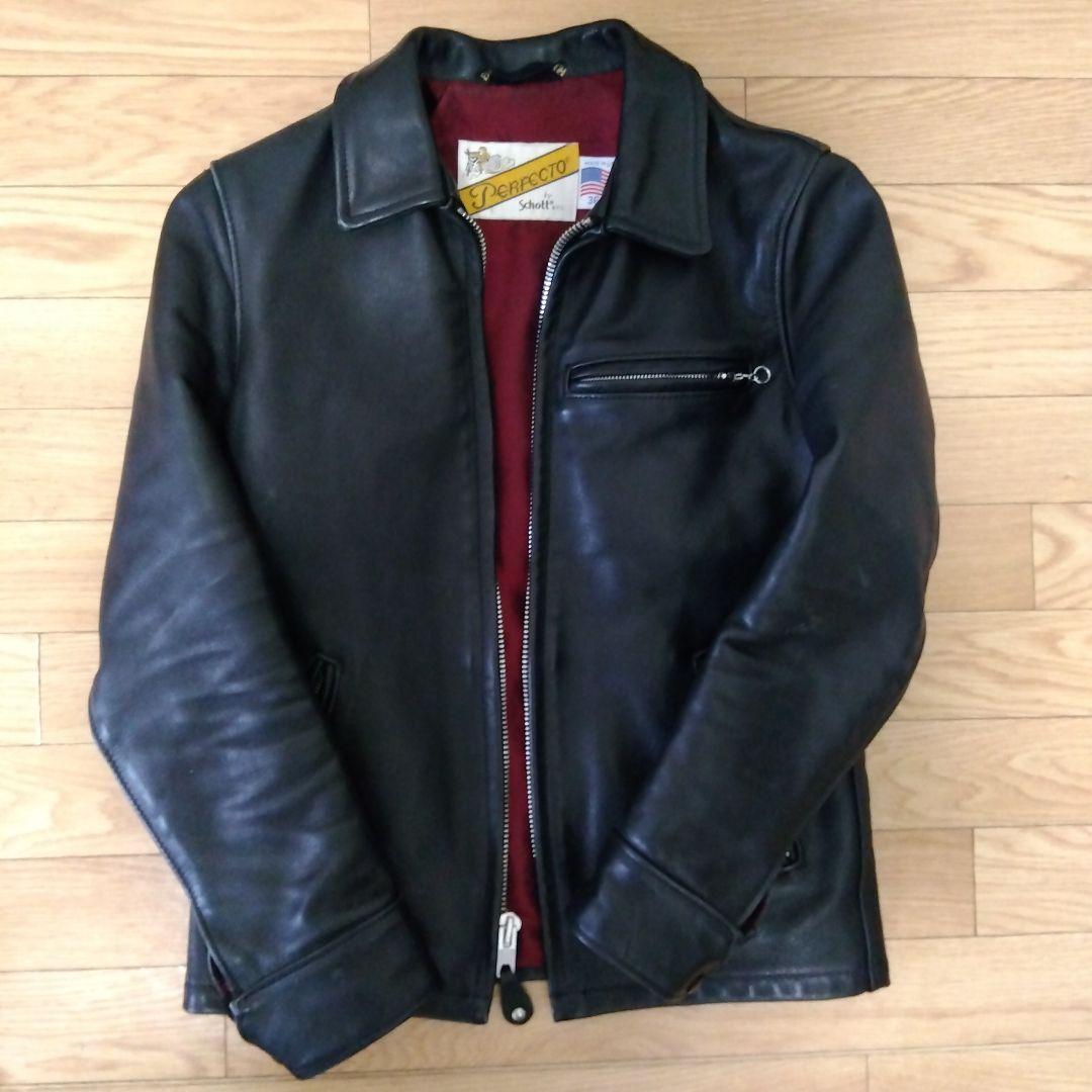 上野商会　Schott Perfecto レザージャケット 36